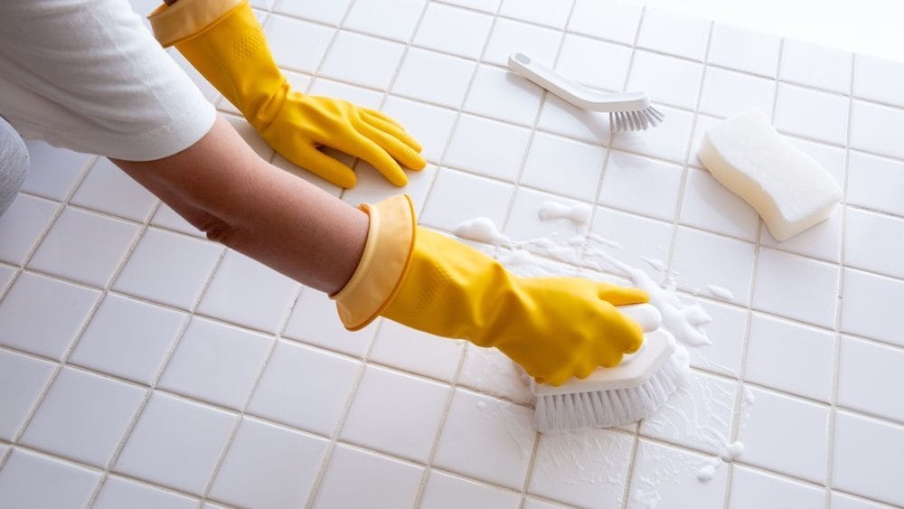 Cleaning Tile & Grout at Home