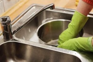hidden grease buildup behind kitchen appliances